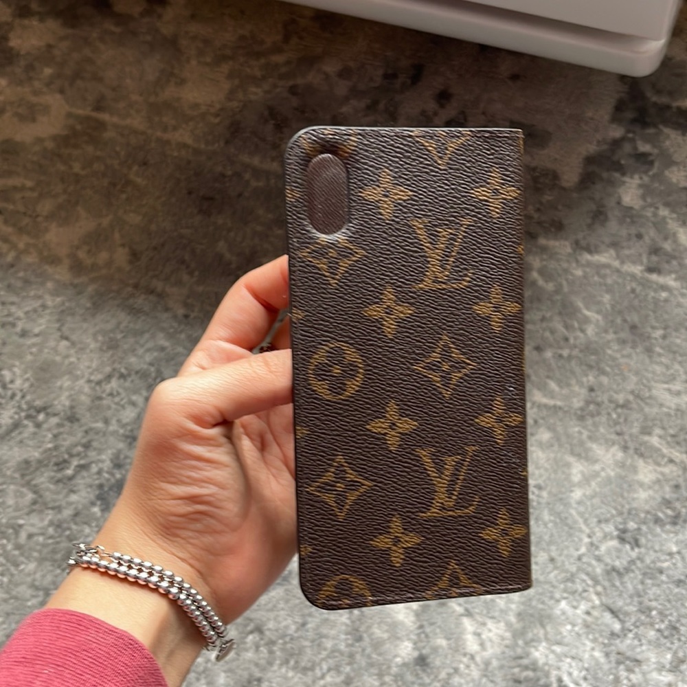 Authentic Louis Vuitton Monogram IPhone XS Max Folio Case